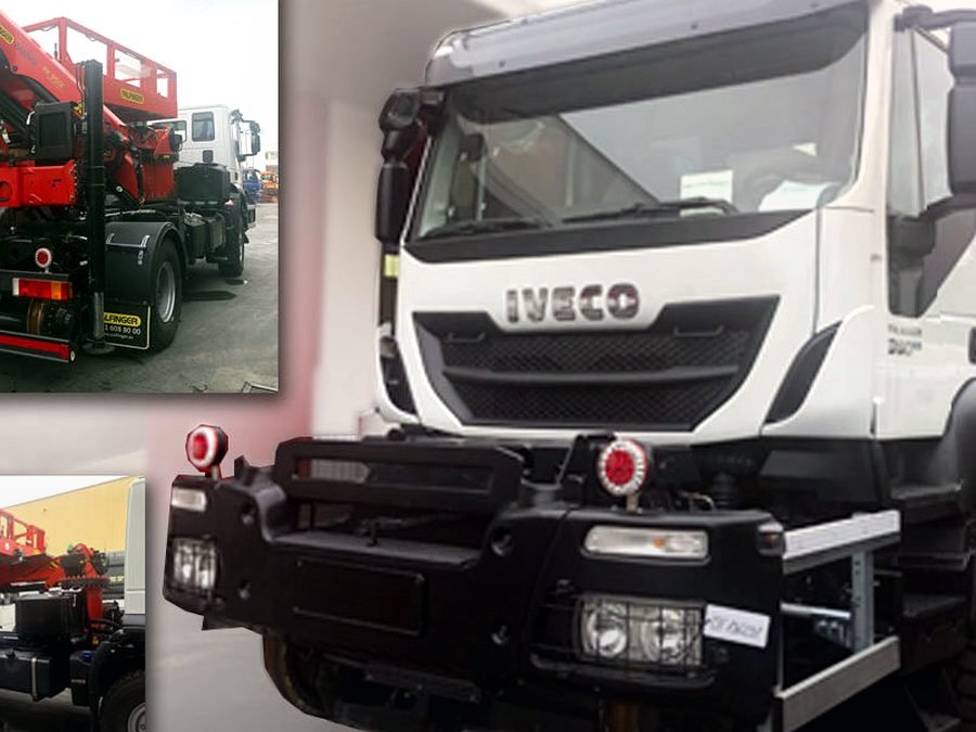 Palfinger PK 33002 sobre Iveco